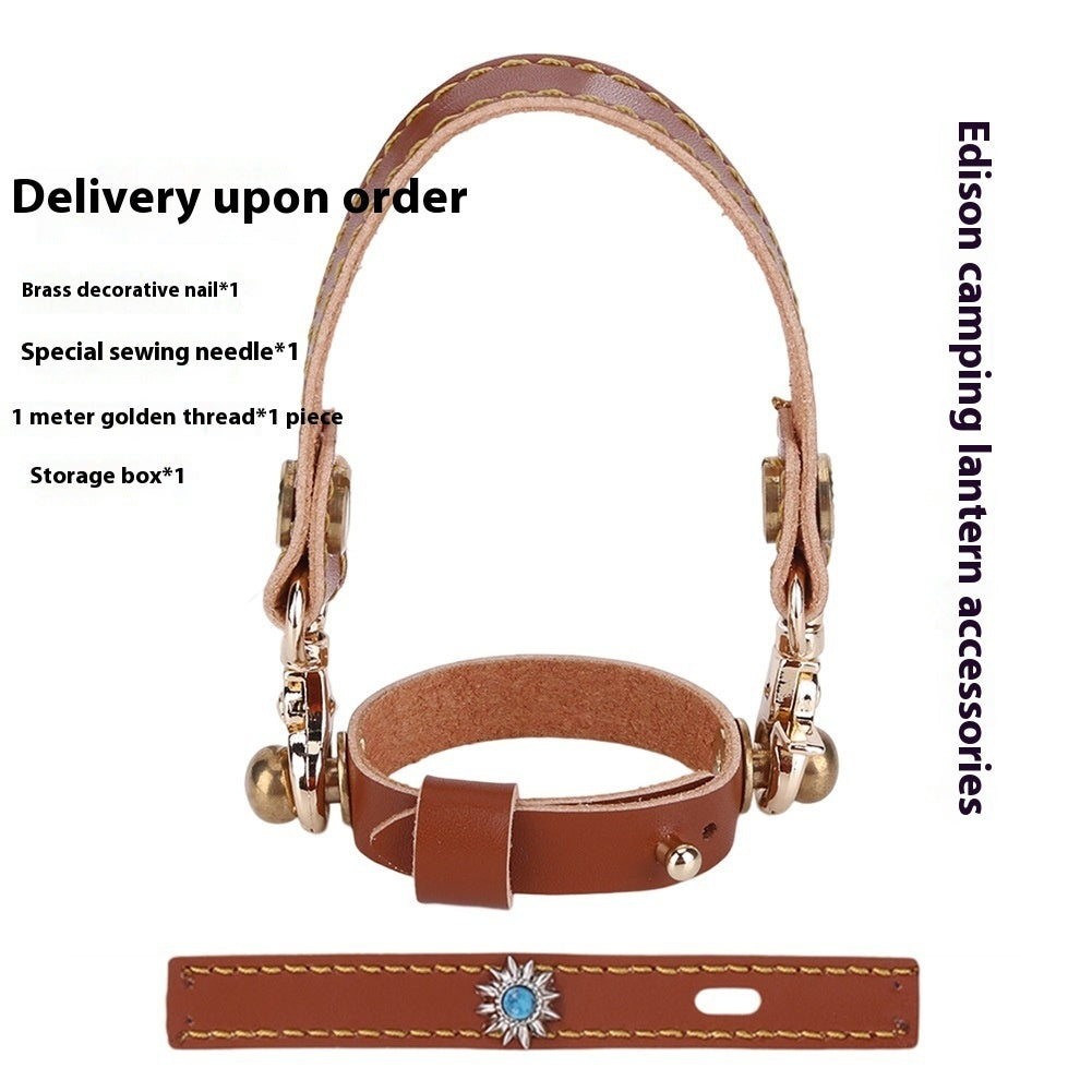 Camping Lantern Leather Hang
