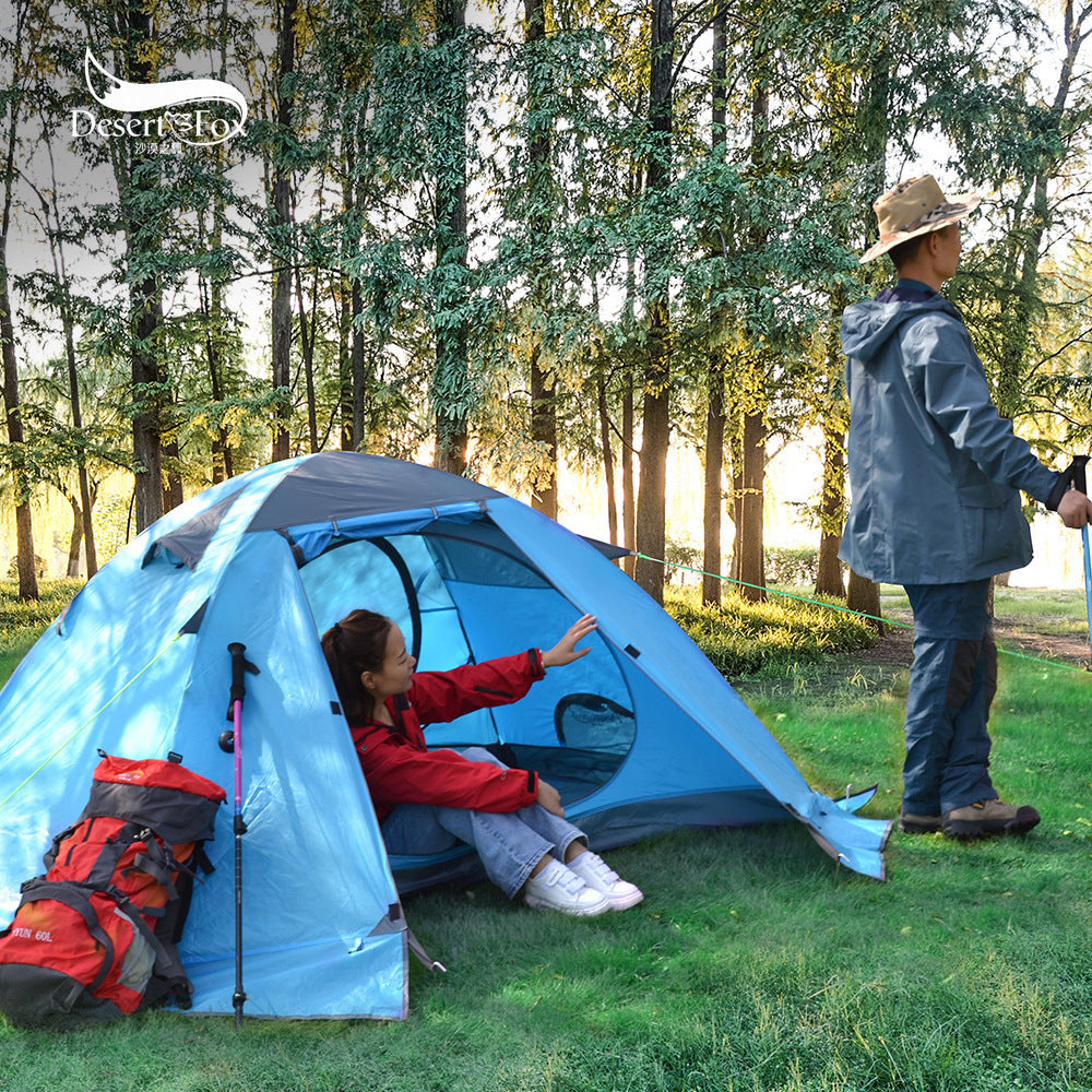 Outdoor Tent Camping Double Love Aluminum Tent