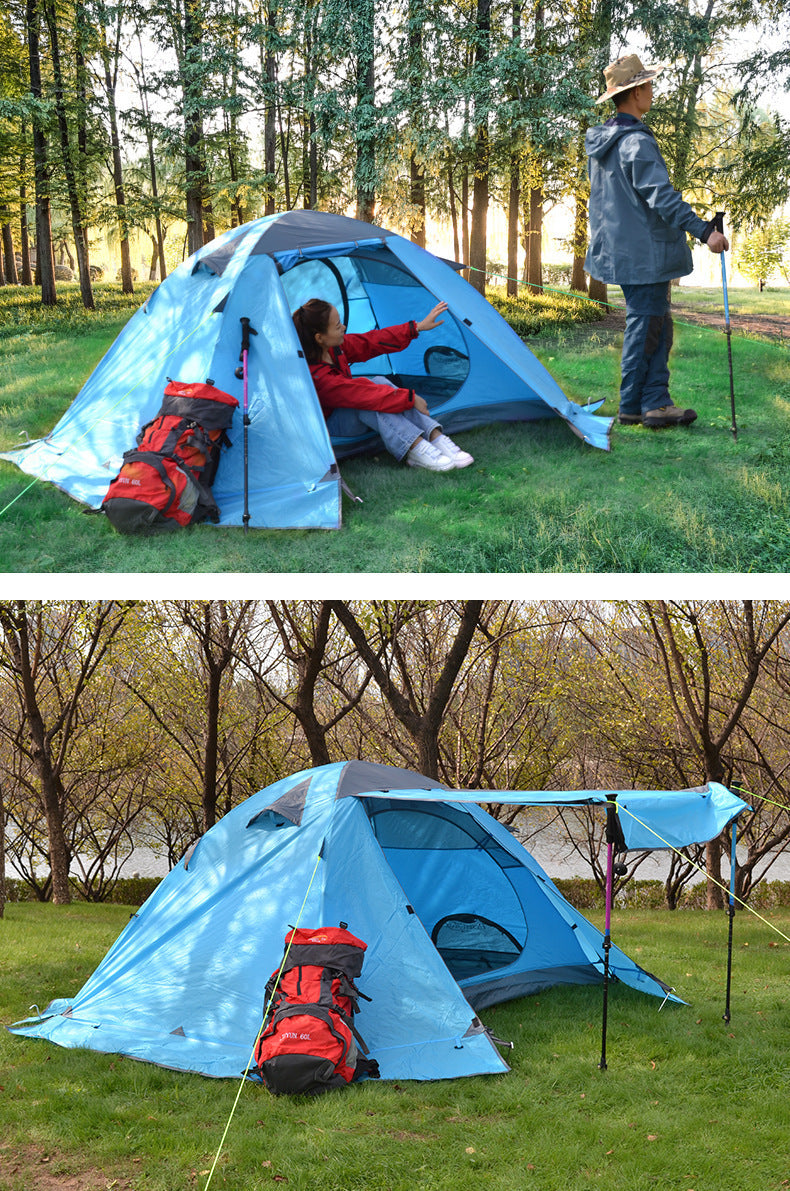 Outdoor Tent Camping Double Love Aluminum Tent