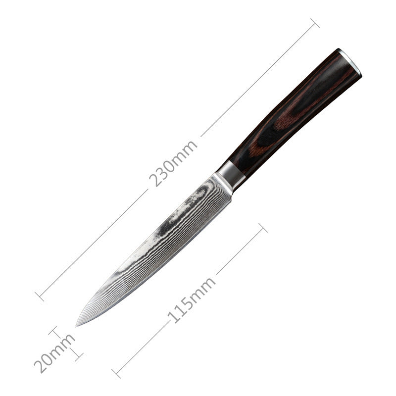 Damascus Fruit Knife Multipurpose Knife