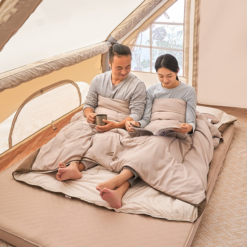 Outdoor Thickened Cold Protection Camping Sleeping Bag