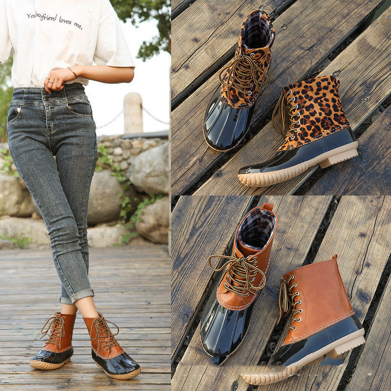 Fashion duck hunting boots