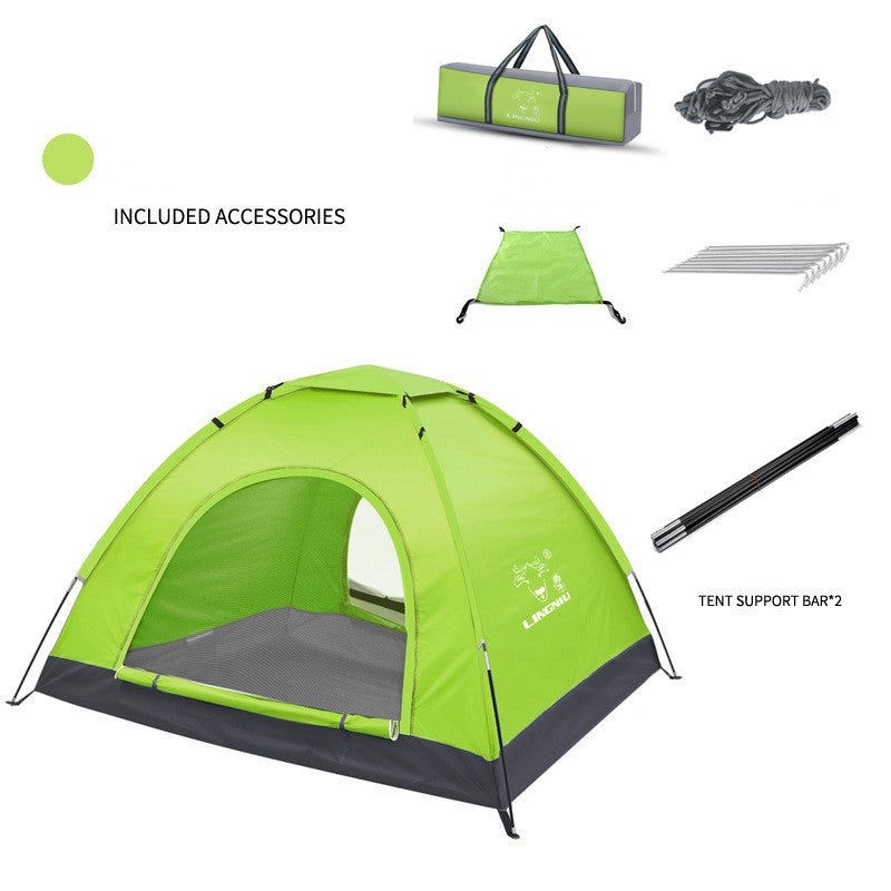 Single-layer tent camping outdoor