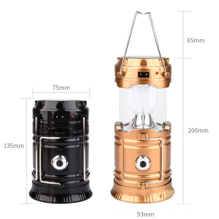 new solar charging camping tent lantern