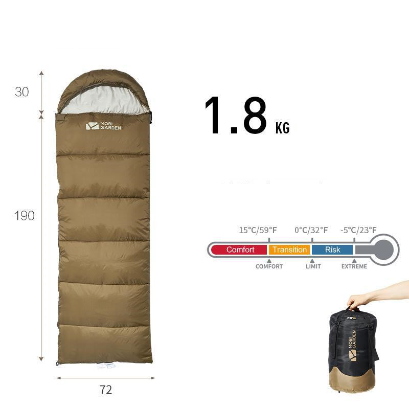 Outdoor Camping Sleeping Bag Mummy