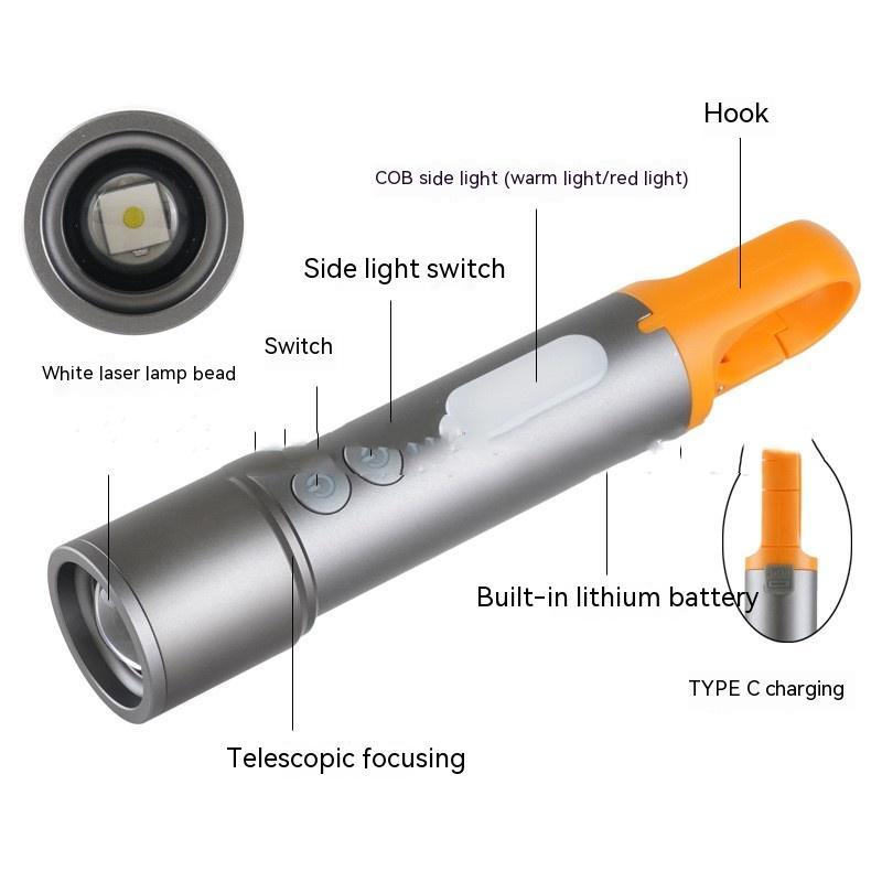 Outdoor Camping Long-range Flashlight