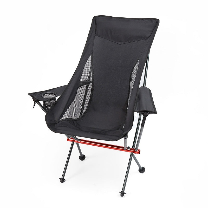 Outdoor Camping Armrest Folding Chair