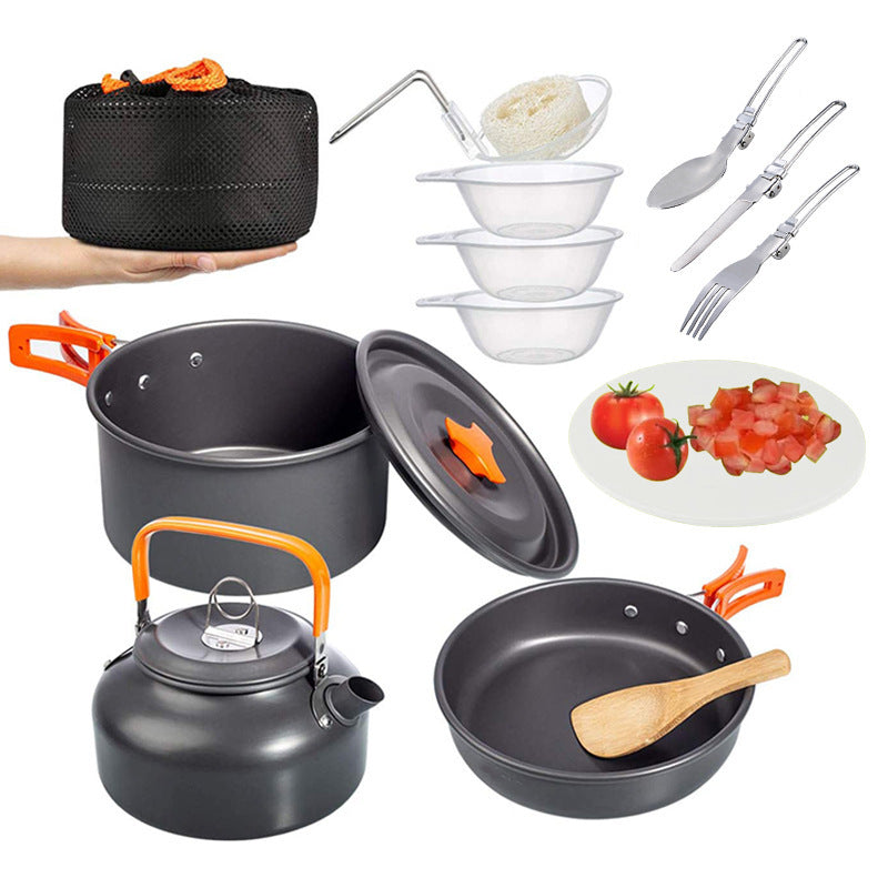 Camping Combination Folding Mini Cookware