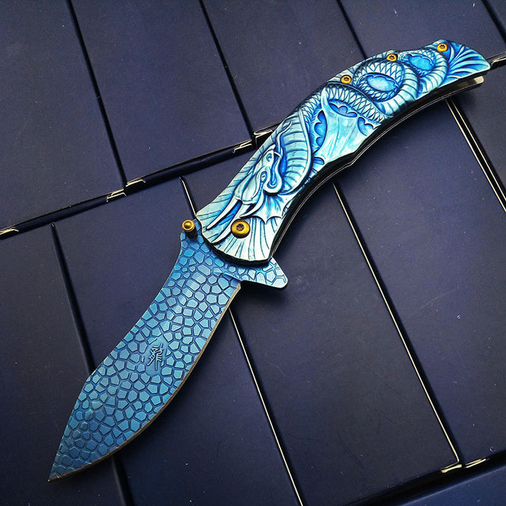 Camping Folding Knife Stainless Steel
