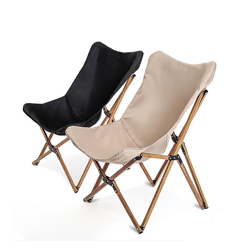 Folding Wooden Camping Chair Portable Leisure
