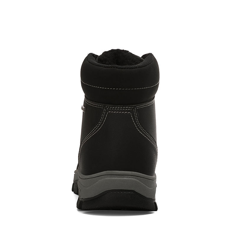 Men's large size snow hiking shoes