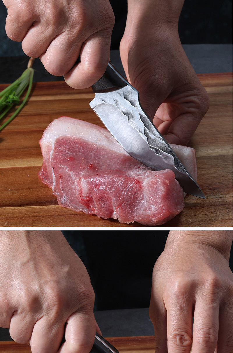 Hunting Knife With Holster Peeling Boneless Meat Cutting Kitchen Knife