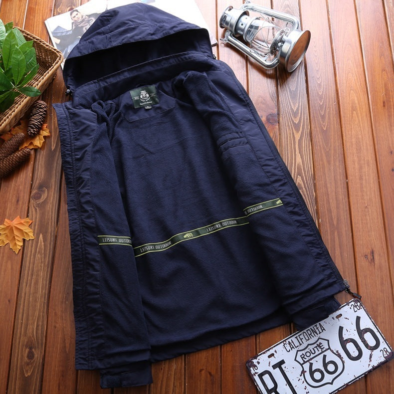 NIANJEEP winter velvet jacket