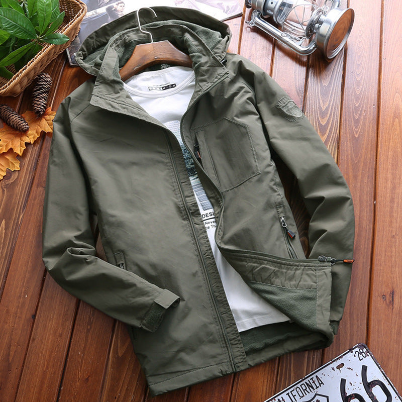 NIANJEEP winter velvet jacket