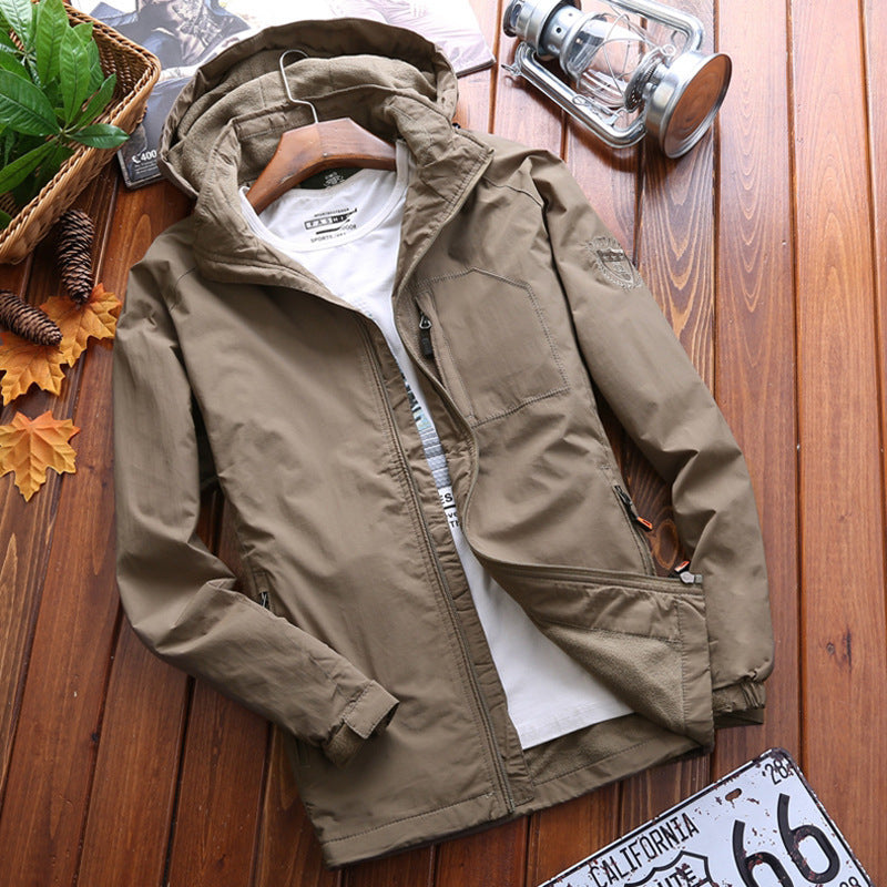 NIANJEEP winter velvet jacket