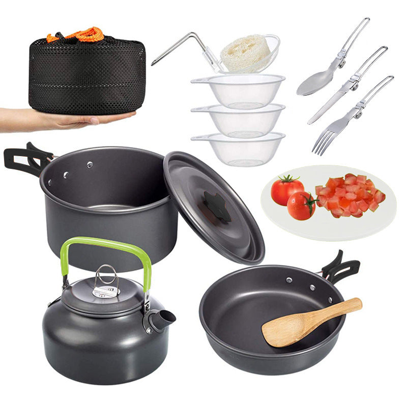 Camping Combination Folding Mini Cookware