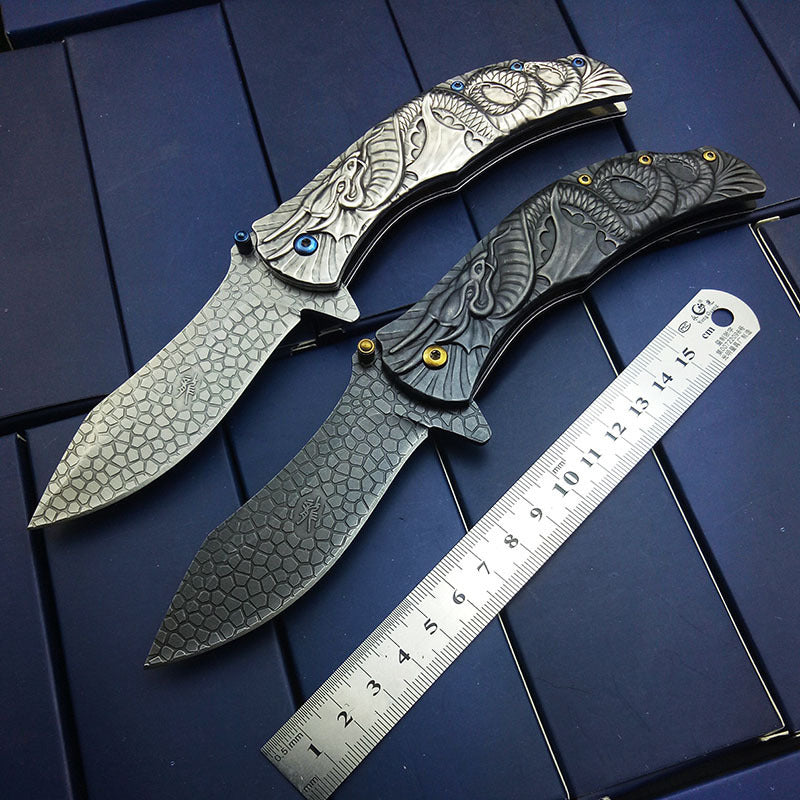Camping Folding Knife Stainless Steel