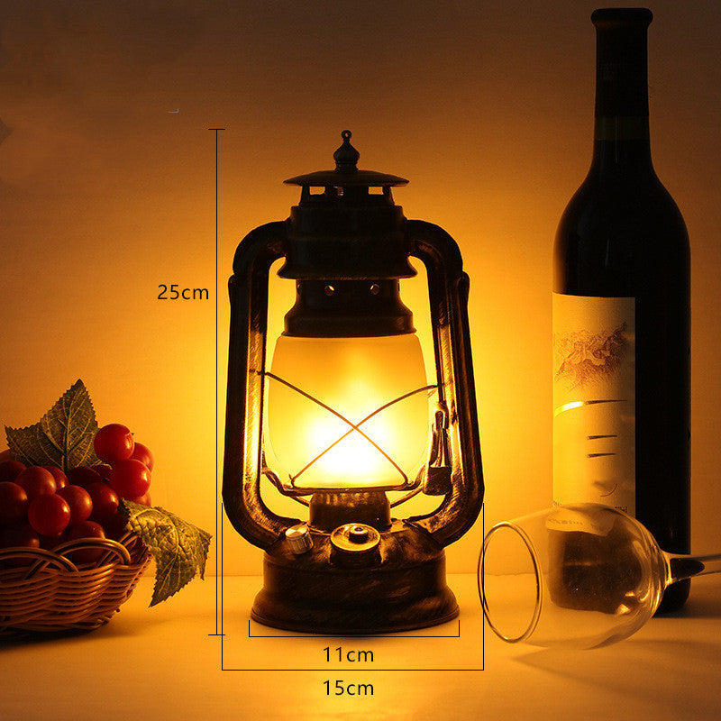 Retro Outdoor Camping Kerosene Lamp