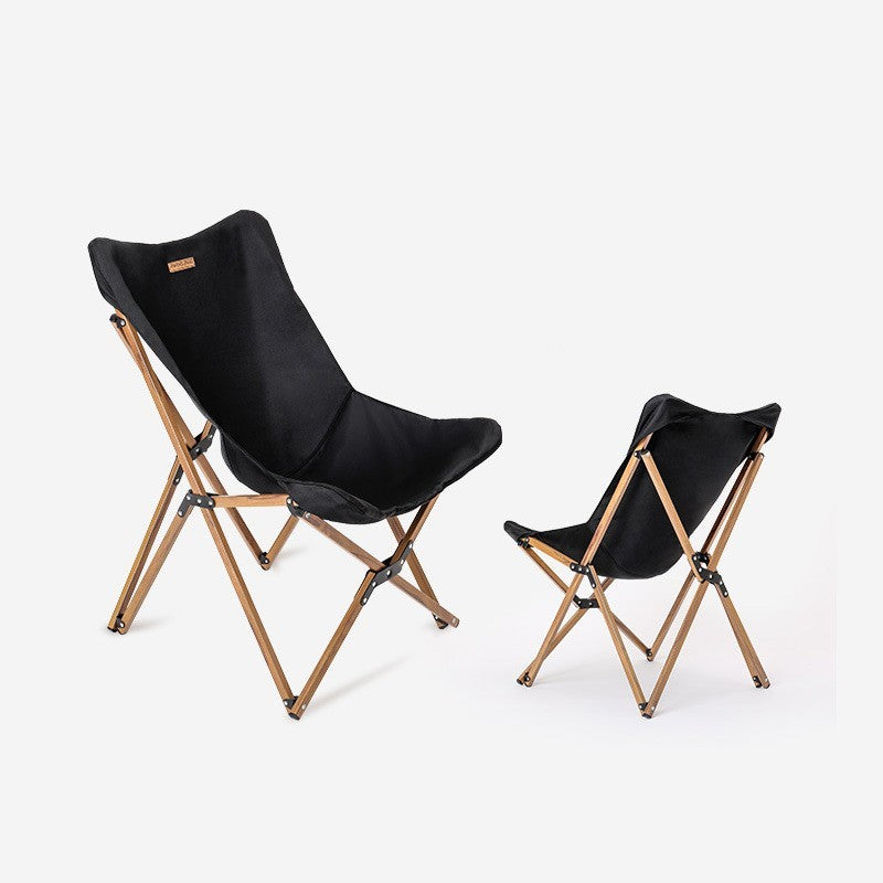 Folding Wooden Camping Chair Portable Leisure