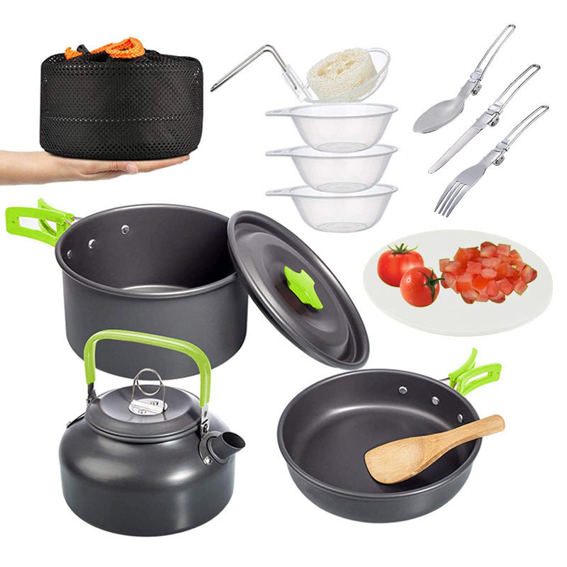 Camping Combination Folding Mini Cookware
