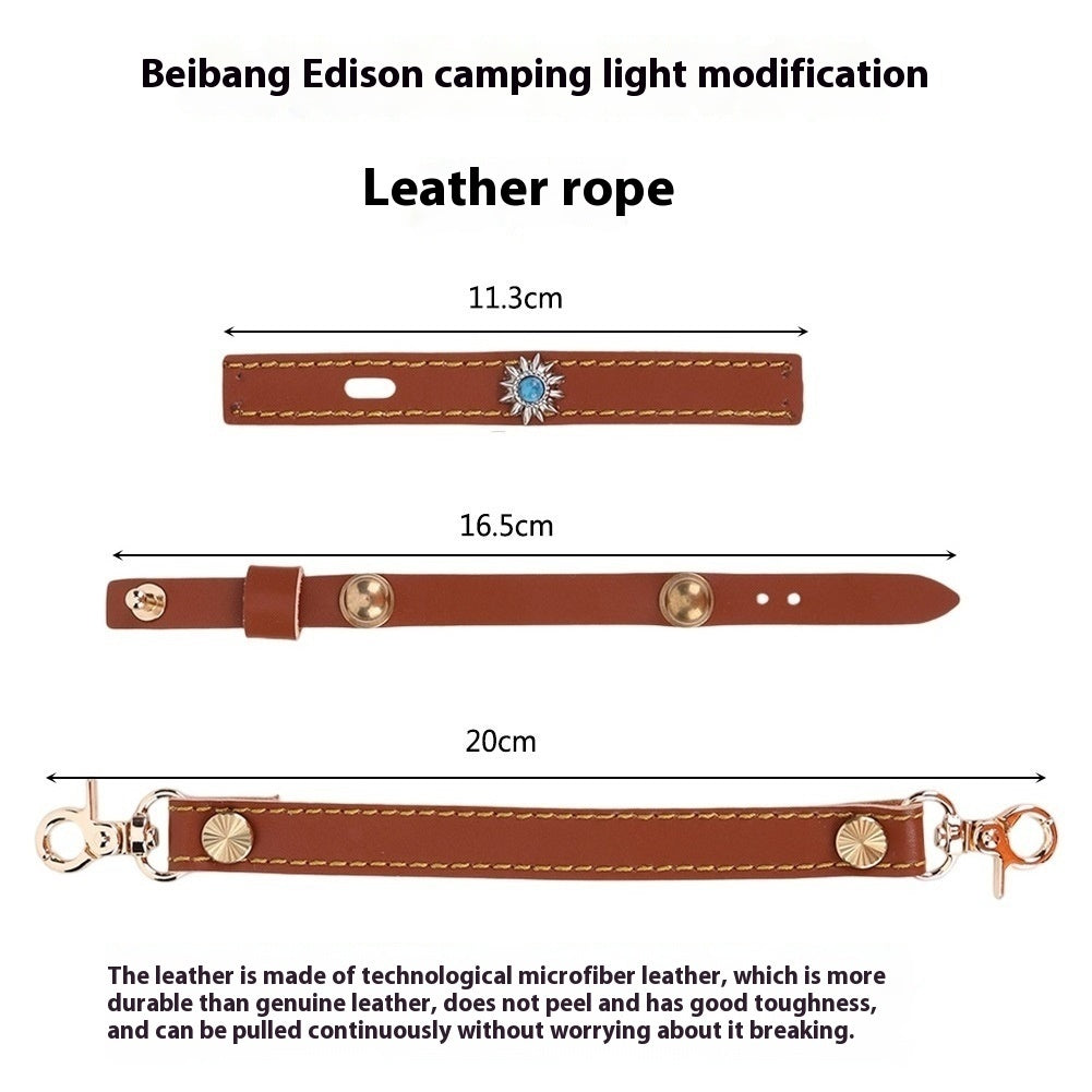 Camping Lantern Leather Hang