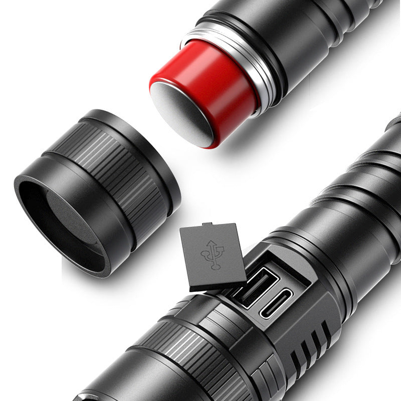 USB Charging Camping Portable Flashlight