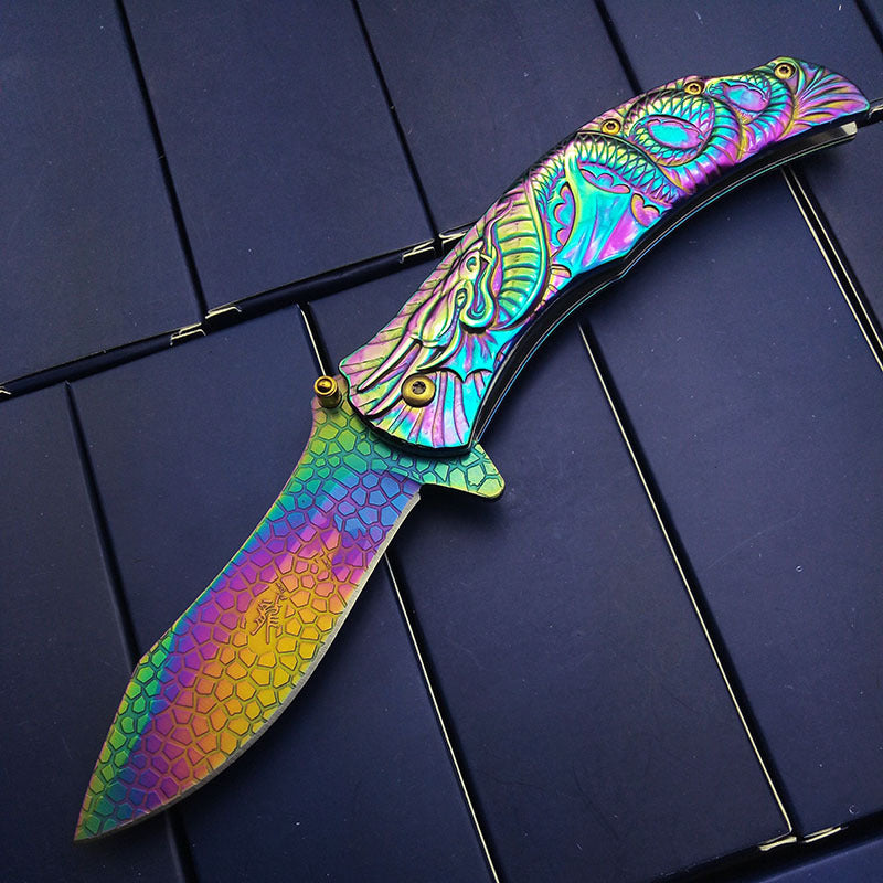 Camping Folding Knife Stainless Steel