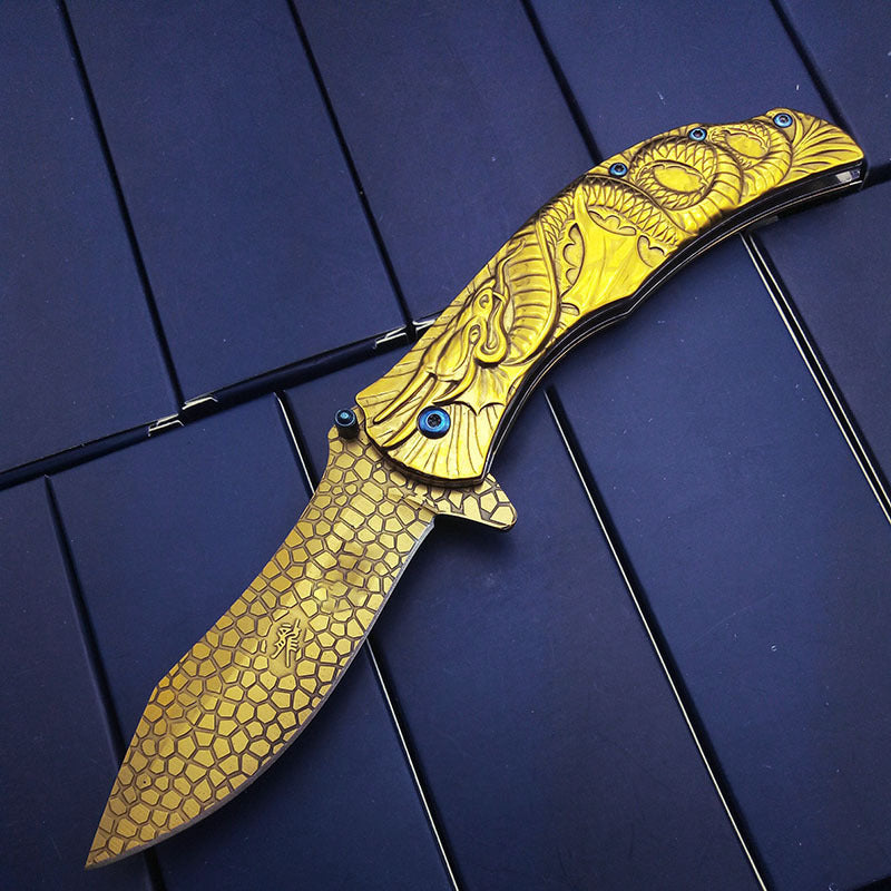 Camping Folding Knife Stainless Steel