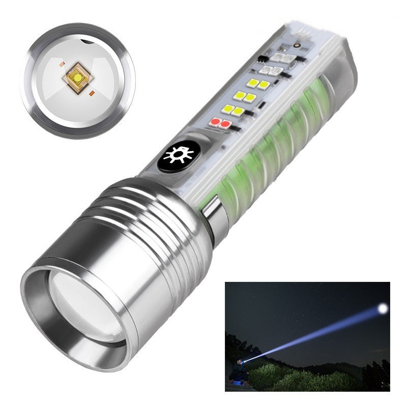 Camping Waterproof Rechargeable Flashlight