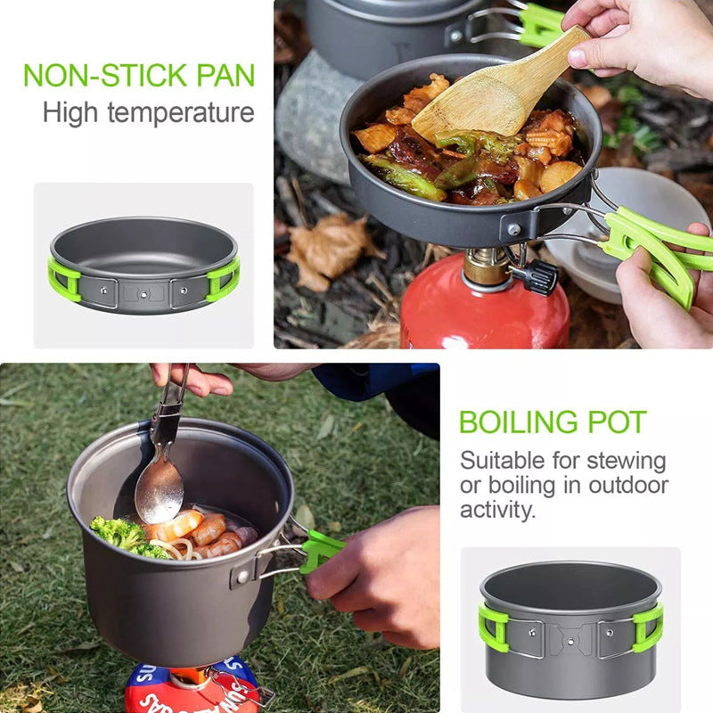 Camping Combination Folding Mini Cookware