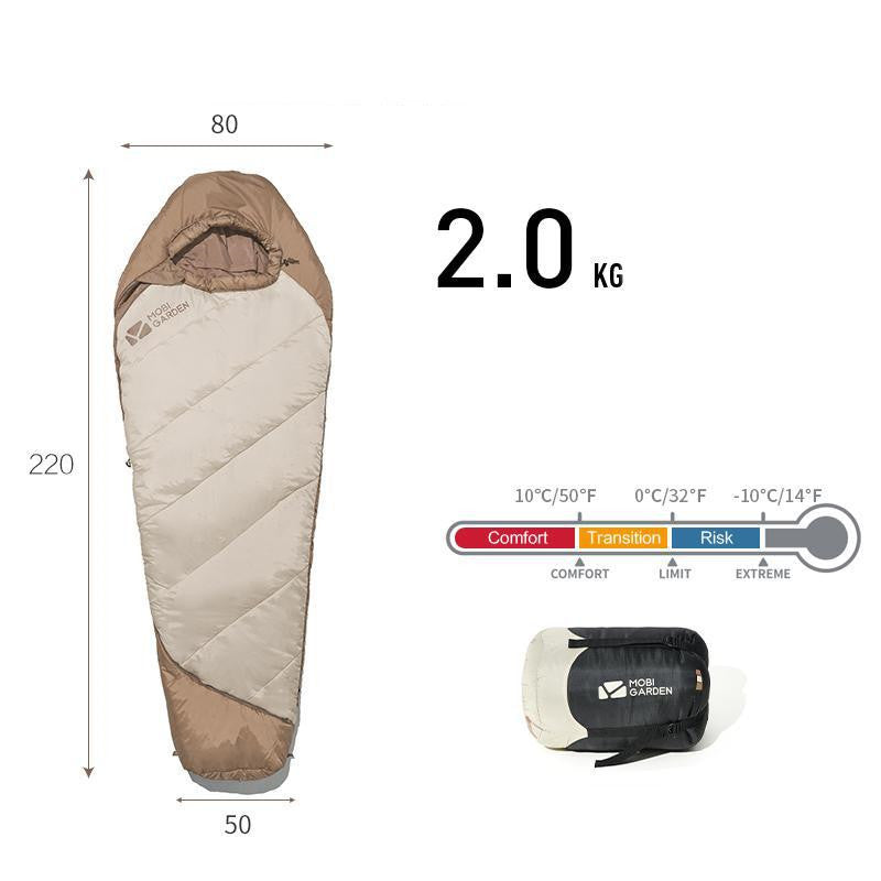 Outdoor Camping Sleeping Bag Mummy